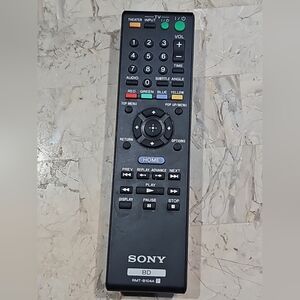 Genuine Sony RMT-B104A Remote Control‎ for Sony Blu-Ray DVD Player